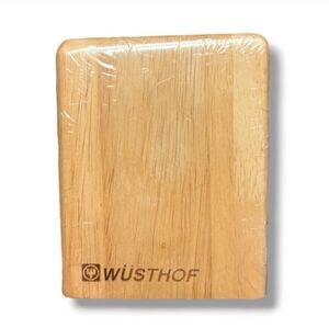 WUSTOF Wooden 6-Slot Steak Knife Block